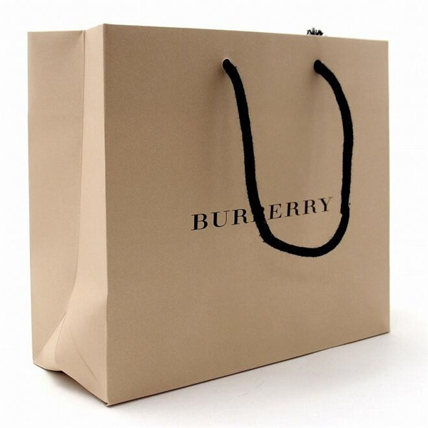 Burberry kraft paper bag