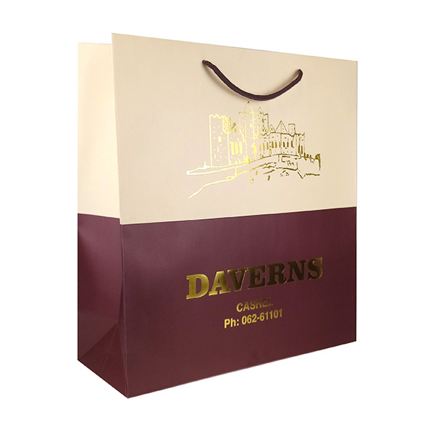 Doverns hot foil craft bag