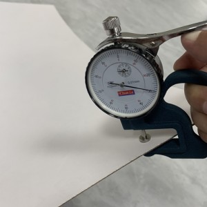 Paper thickness measurement