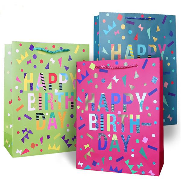 happy birthday gift bags